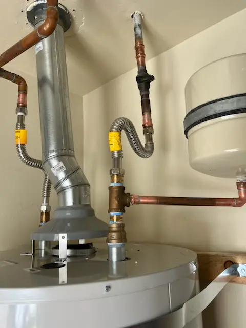 Water heater installation and plumbing repair in Boon